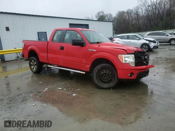2013 Ford F-150 XL with VIN 1FTFX1EFXDFA24253, listed as a Copart auction lot 44145055 with Not Provided miles and Salvage Title. Bid and sale history available at DreamBid. Image 13.