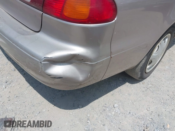 1998 Toyota Corolla VE with VIN 1NXBR12E0WZ051301, listed as a IAAI auction lot 42701905 with Not provided miles and . Bid and sale history available at DreamBid. Image 12.