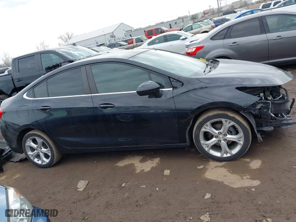 2019 Chevrolet Cruze Premier with VIN 1G1BF5SM9K7101240, listed as a IAAI auction lot 41673049 with 119,025 mi miles. Bid and sale history available at carsss.com. Image 14.
