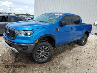 2021 Ford Ranger XL with VIN 1FTER4FHXMLD63703, listed as a Copart auction lot 58064725 with 45,142 mi miles and Clean title. Bid and sale history available at DreamBid. Image 1.