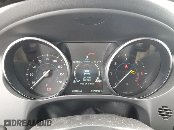 2017 Jaguar F-Pace 20d Premium with VIN SADCJ2BN4HA488443, listed as a Copart auction lot 48013475 with 98,176 mi miles and Clean Title. Bid and sale history available at DreamBid. Image 9.