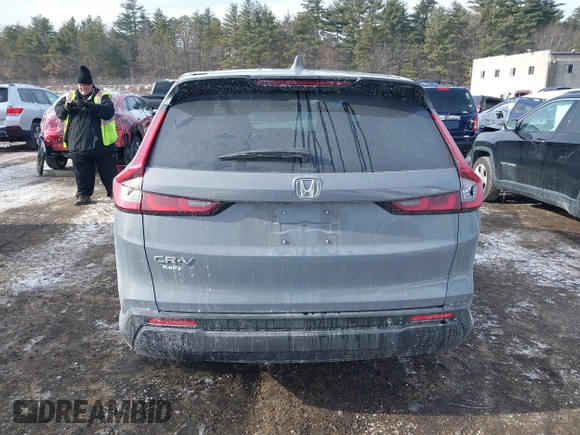 2025 Honda CR-V EX-L with VIN 2HKRS4H78SH451631, listed as a IAAI auction lot 41403100 with 2,030 mi miles and . Bid and sale history available at DreamBid. Image 16.