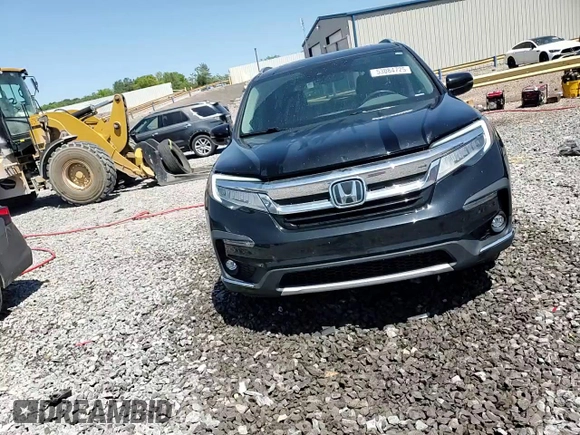 2022 Honda Pilot Touring 7-Passenger with VIN 5FNYF5H60NB032950, listed as a Copart auction lot 53084725 with 46,369 mi miles and Salvage title. Bid and sale history available at DreamBid. Image 14.