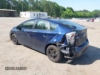 2014 Toyota Prius Four with VIN JTDKN3DU7E0380860, listed as a IAAI auction lot 42308828 with 108,505 mi miles and . Bid and sale history available at DreamBid. Image 3.