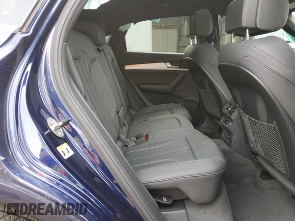 2023 Audi Q5 Sportback S line Premium with VIN WA14AAFY5P2127823, listed as a Copart auction lot 52159404 with 17,094 mi miles and Salvage title. Bid and sale history available at DreamBid. Image 11.