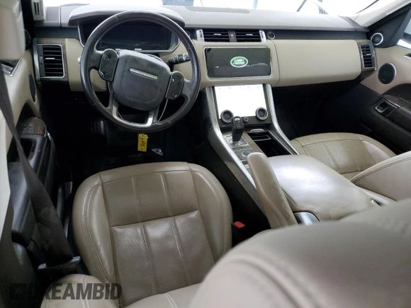 2019 Land Rover Range Rover Sport HSE with VIN SALWR2RK3KA827660, listed as a Copart auction lot 56170505 with 80,549 mi miles and Clean title. Bid and sale history available at DreamBid. Image 8.