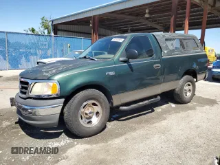 2002 Ford F-150 XL with VIN 1FTRF17212NB27204, listed as a Copart auction lot 50249885 with 0 mi miles and Salvage Title. Bid and sale history available at carsss.com. Image 1.