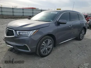 2018 Acura MDX w/Technology Pkg with VIN 5J8YD4H5XJL003410, listed as a Copart auction lot 49534555 with 55,539 mi miles and Salvage Title. Bid and sale history available at carsss.com. Image 1.
