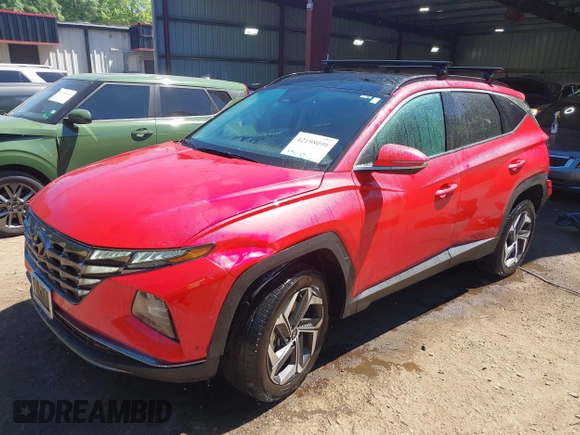 2023 Hyundai Tucson Limited with VIN 5NMJECAE0PH206589, listed as a IAAI auction lot 42198099 with 33,023 mi miles and . Bid and sale history available at DreamBid. Image 18.