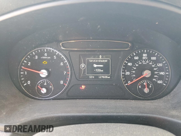 2018 Kia Sorento L with VIN 5XYPG4A39JG413878, listed as a Copart auction lot 47412775 with 127,608 mi miles and Salvage Title. Bid and sale history available at carsss.com. Image 9.