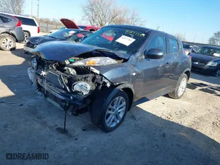 2013 Nissan Juke SV with VIN JN8AF5MR5DT212989, listed as a IAAI auction lot 41877383 with 77,260 mi miles. Bid and sale history available at carsss.com. Image 18.