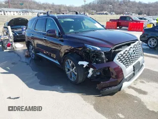 2021 Hyundai Palisade SEL z VIN KM8R4DHE6MU179464, wystawiony jako IAAI lot #41759205 z przebiegiem 49 105 mil mil oraz . Historia ofert i sprzedaży dostępna na DreamBid. Obrazek 1.