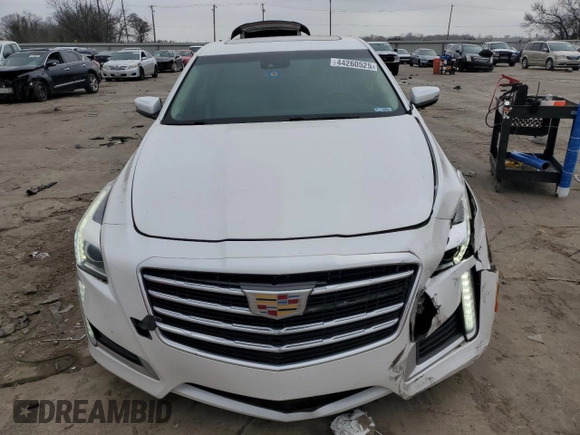 2018 Cadillac CTS Sedan Luxury AWD with VIN 1G6AX5SX7J0174126, listed as a Copart auction lot 44260525 with 85,373 mi miles and Salvage Title. Bid and sale history available at carsss.com. Image 5.