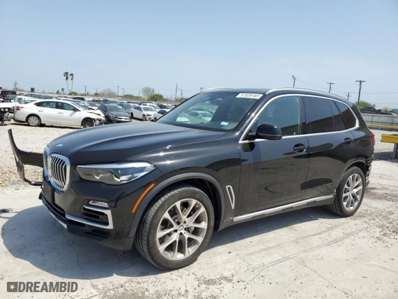 2019 BMW X5 xDrive40i with VIN 5UXCR6C50KLL21212, listed as a Copart auction lot 51939165 with 49,973 mi miles and Salvage Title. Bid and sale history available at carsss.com. Image 1.