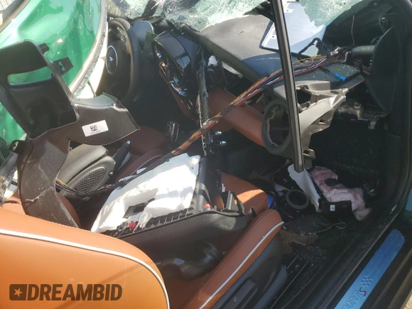 2023 MINI Hardtop Cooper S with VIN WMW53DH05P2T08382, listed as a Copart auction lot 58506574 with Not provided miles and Salvage title. Bid and sale history available at DreamBid. Image 8.