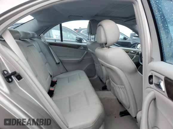 2007 Mercedes-Benz C 230 Sport with VIN WDBRF52H77E024054, listed as a Copart auction lot 54366155 with 99,409 mi miles and Clean Title. Bid and sale history available at DreamBid. Image 10.