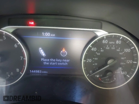 2019 Nissan Altima 2.5 SV with VIN 1N4BL4DV9KN300192, listed as a IAAI auction lot 41880131 with 144,983 mi miles. Bid and sale history available at carsss.com. Image 7.