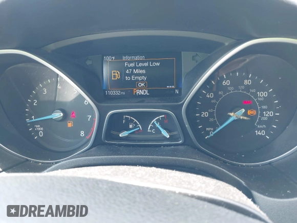 2016 Ford Focus SE с VIN 1FADP3F26GL317853, выставлен на аукционе IAAI как лот 42518094 с пробегом 110 332 миль миль и . История ставок и продаж доступна на DreamBid. Изображение 7.
