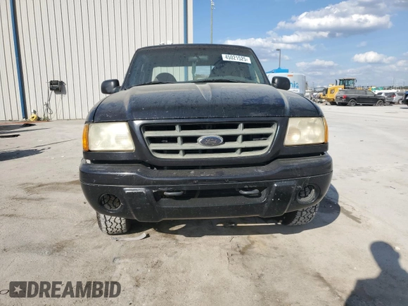 2001 Ford Ranger XLT Appearance with VIN 1FTYR14E81TA57597, listed as a Copart auction lot 45021525 with 161,838 mi miles and Salvage Title. Bid and sale history available at DreamBid. Image 5.