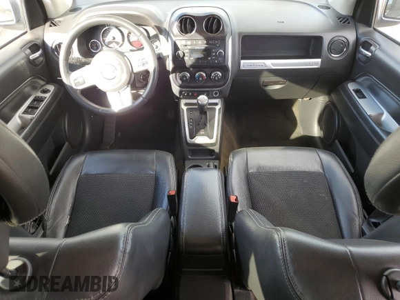 2016 Jeep Compass Latitude with VIN 1C4NJCEA8GD734510, listed as a Copart auction lot 43583605 with 97,604 mi miles and Salvage Title. Bid and sale history available at carsss.com. Image 8.