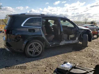 2024 Mercedes-Benz GLS 450 with VIN 4JGFF5KE4RB082150, listed as a Copart auction lot 52405715 with 12,932 mi miles and Salvage Title. Bid and sale history available at DreamBid. Image 3.