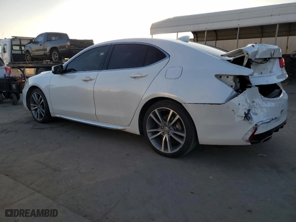 2019 Acura TLX w/Technology Pkg with VIN 19UUB2F48KA007732, listed as a Copart auction lot 42254115 with 63,123 mi miles and Salvage Title. Bid and sale history available at carsss.com. Image 2.