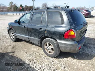 2004 Hyundai Santa Fe GLS with VIN KM8SC13E64U742880, listed as a IAAI auction lot 41764097 with 126,559 mi miles. Bid and sale history available at carsss.com. Image 3.
