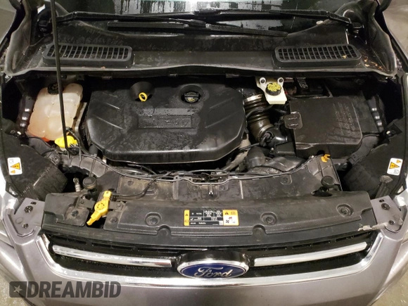 2014 Ford Escape Titanium with VIN 1FMCU9J95EUA84671, listed as a Copart auction lot 47398165 with 84,453 mi miles and Salvage Title. Bid and sale history available at DreamBid. Image 12.