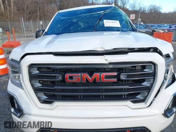 2021 GMC Sierra 1500 AT4 with VIN 3GTP9EEL1MG405564, listed as a IAAI auction lot 41214073 with 49,114 mi miles. Bid and sale history available at carsss.com. Image 17.