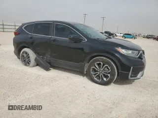 2020 Honda CR-V EX with VIN 5J6RW1H56LL013649, listed as a Copart auction lot 48021775 with 59,163 mi miles and Salvage Title. Bid and sale history available at carsss.com. Image 4.