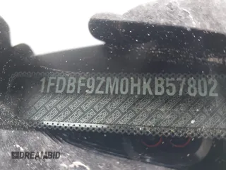 2017 Ford Transit с VIN 1FDBF9ZM0HKB57802, выставлен на аукционе IAAI как лот 41568498 с пробегом 63 714 миль миль и . История ставок и продаж доступна на DreamBid. Изображение 9.