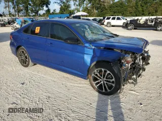 2022 Volkswagen Jetta Sport with VIN 3VWBM7BU1NM032298, listed as a Copart auction lot 85263704 with 32,327 mi miles and Non repairable. Bid and sale history available at DreamBid. Image 4.