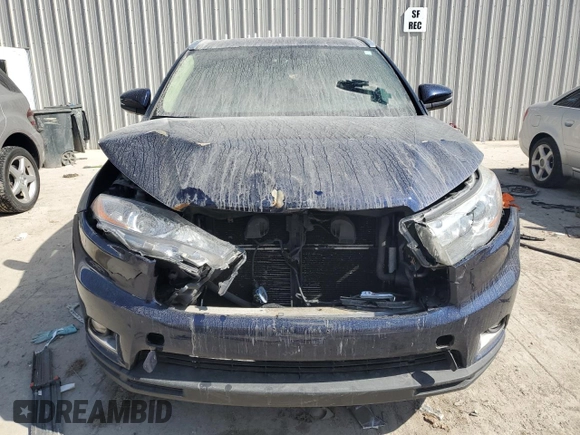 2015 Toyota Highlander Limited z VIN 5TDDCRFH2FS007502, wystawiony jako Copart lot #55460785 z przebiegiem 121 805 mil mil oraz Czysty tytuł • Clean title. Historia ofert i sprzedaży dostępna na DreamBid. Obrazek 5.