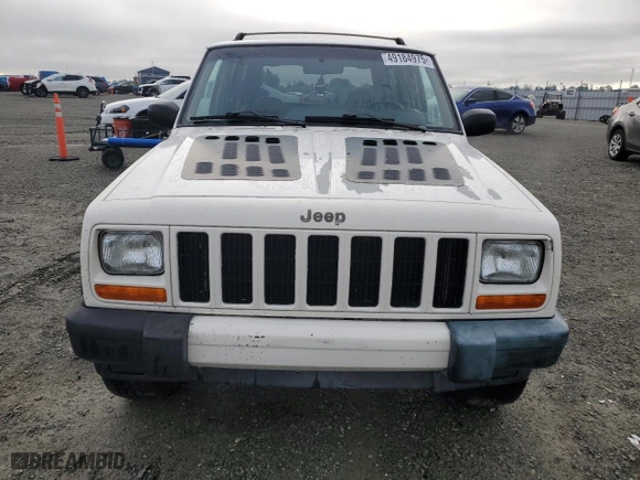2000 Jeep Cherokee Police with VIN 1J4FF48S5YL215500, listed as a Copart auction lot 49184975 with NaN miles and Salvage Title. Bid and sale history available at carsss.com. Image 5.