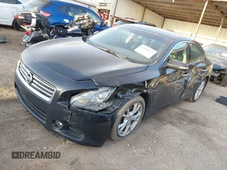 2012 Nissan Maxima SV z VIN 1N4AA5AP7CC858861, wystawiony jako IAAI lot #41804500 z przebiegiem 125 198 mil mil oraz . Historia ofert i sprzedaży dostępna na DreamBid. Obrazek 2.