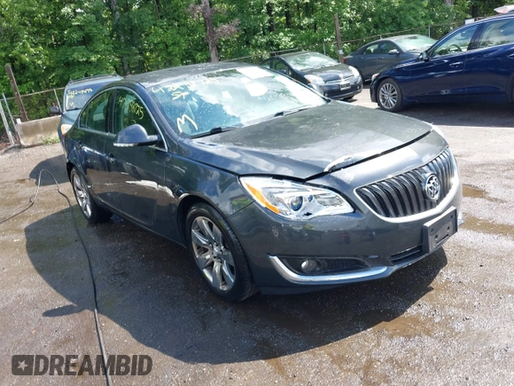 2016 Buick Regal z VIN 2G4GK5EX5G9102563, wystawiony jako IAAI lot #42258725 z przebiegiem 72 328 mil mil oraz . Historia ofert i sprzedaży dostępna na DreamBid. Obrazek 1.