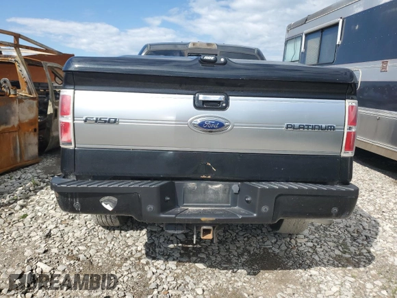 2013 Ford F-150 XL with VIN 1FTFW1ET8DFB64228, listed as a Copart auction lot 58772755 with Not provided miles and Salvage title. Bid and sale history available at DreamBid. Image 6.