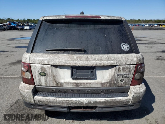 2006 Land Rover Range Rover Sport HSE with VIN SALSF25466A939289, listed as a Copart auction lot 51381535 with 134,474 mi miles and Clean Title. Bid and sale history available at DreamBid. Image 6.