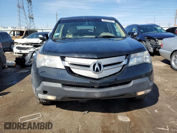 2009 Acura MDX with VIN 2HNYD28239H533973, listed as a Copart auction lot 49970585 with 176,591 mi miles and Salvage Title. Bid and sale history available at carsss.com. Image 5.