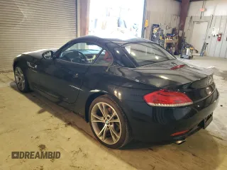 2015 BMW Z4 sDrive35i with VIN WBALM7C52FJ799104, listed as a Copart auction lot 88354535 with 56,560 mi miles and Salvage Title. Bid and sale history available at carsss.com. Image 2.