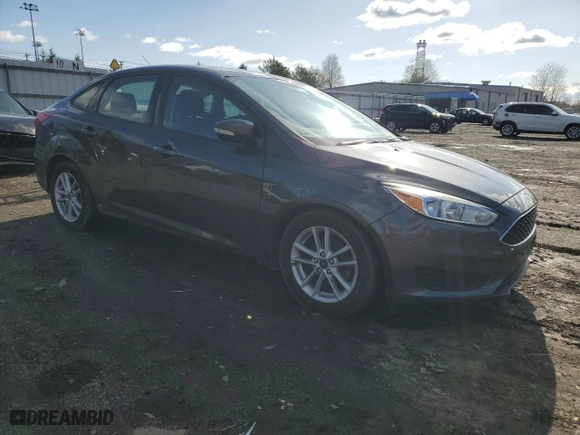 2017 Ford Focus SE with VIN 1FADP3F2XHL228322, listed as a Copart auction lot 52110855 with 91,140 mi miles and Salvage Title. Bid and sale history available at carsss.com. Image 4.