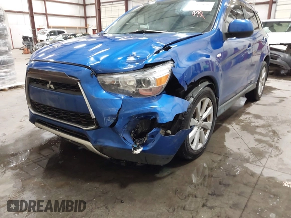2015 Mitsubishi Outlander SE with VIN 4A4AR4AU1FE054804, listed as a IAAI auction lot 42325699 with 106,680 mi miles and . Bid and sale history available at DreamBid. Image 17.