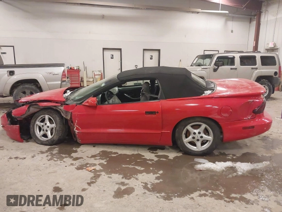 1997 Pontiac Firebird Firebird with VIN 2G2FS32K0V2225422, listed as a IAAI auction lot 41360837 with Not provided miles and . Bid and sale history available at DreamBid. Image 14.