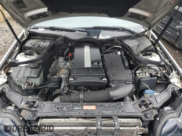2005 Mercedes-Benz C 230 Kompressor with VIN WDBRF40J45F680204, listed as a Copart auction lot 60809755 with 169,581 mi miles and Salvage title. Bid and sale history available at DreamBid. Image 11.