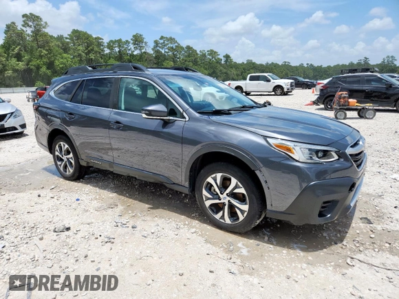 2021 Subaru Outback Limited with VIN 4S4BTAMC4M3144290, listed as a Copart auction lot 61350715 with Not provided miles and Salvage title. Bid and sale history available at DreamBid. Image 4.