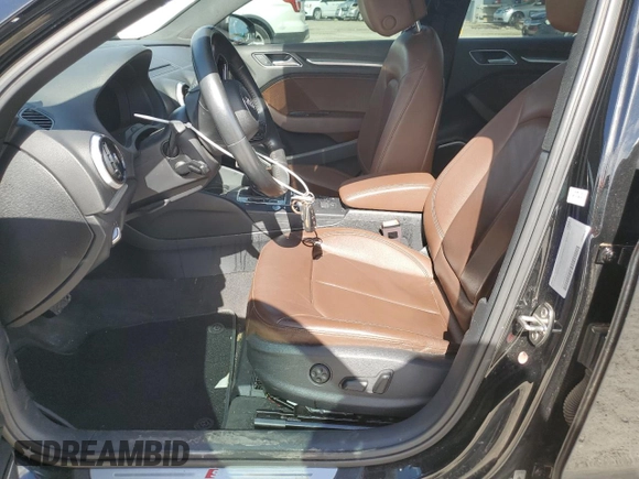 2019 Audi A3 Sedan S line Premium Plus with VIN WAUJEHFF7KA081668, listed as a Copart auction lot 59511684 with 88,360 mi miles and Non Repairable. Bid and sale history available at carsss.com. Image 7.