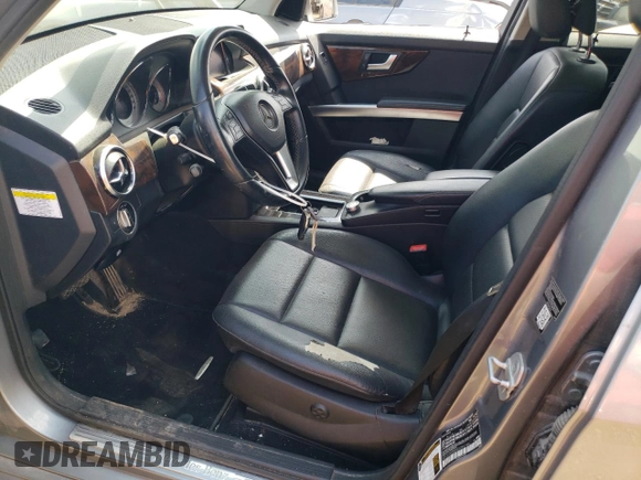 2014 Mercedes-Benz GLK 250 with VIN WDCGG0EB0EG256166, listed as a Copart auction lot 65959414 with 222,641 mi miles and Salvage Title. Bid and sale history available at DreamBid. Image 7.