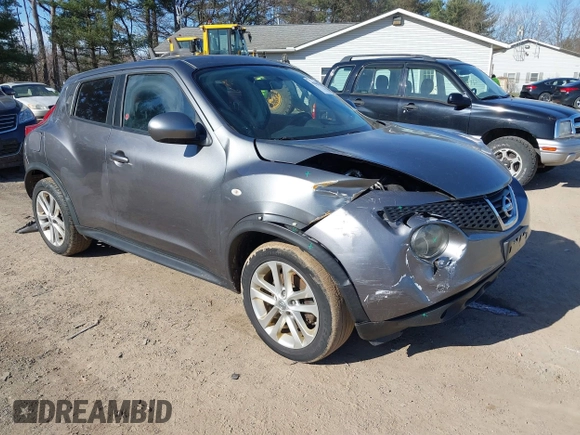 2012 Nissan Juke SL with VIN JN8AF5MV6CT118261, listed as a IAAI auction lot 41837239 with 133,324 mi miles. Bid and sale history available at carsss.com. Image 1.
