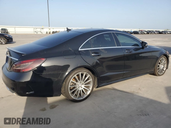 2016 Mercedes-Benz CLS with VIN WDDLJ6FB7GA182599, listed as a Copart auction lot 61830124 with 108,694 mi miles and Salvage Title. Bid and sale history available at carsss.com. Image 3.