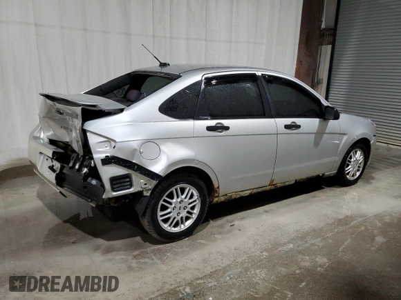 2011 Ford Focus SE with VIN 1FAHP3FN1BW204041, listed as a Copart auction lot 52955405 with 181,475 mi miles and Salvage Title. Bid and sale history available at carsss.com. Image 3.